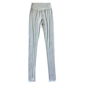 Joah Brown Light Gray Maternity/High-Waisted Leggings